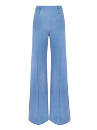 OK PORTE_Pantalon évasé en denim - Shade Blue