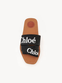 OK PORTE_Sandales plates Woody - Black