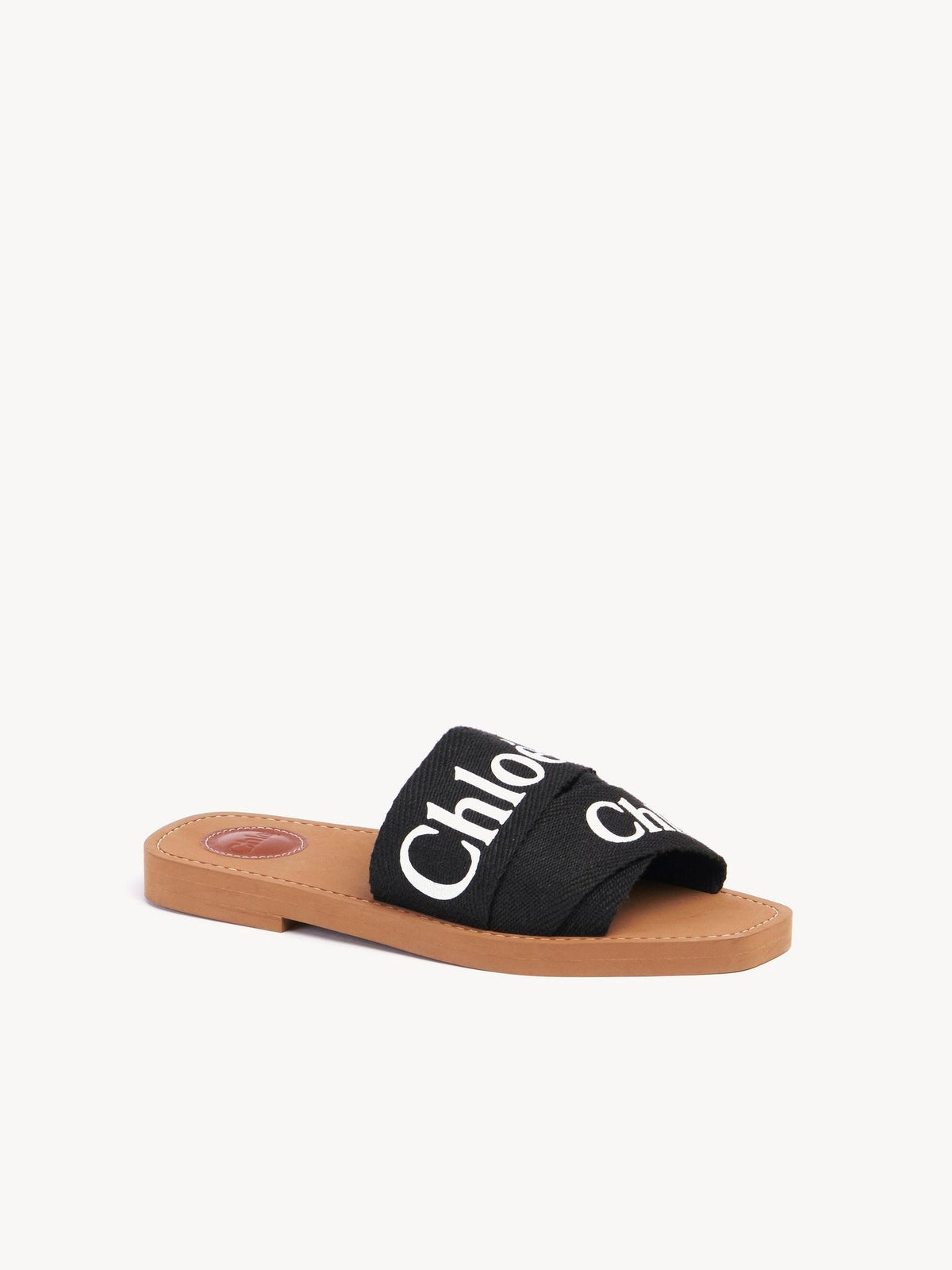 OK PORTE_Sandales plates Woody - Black