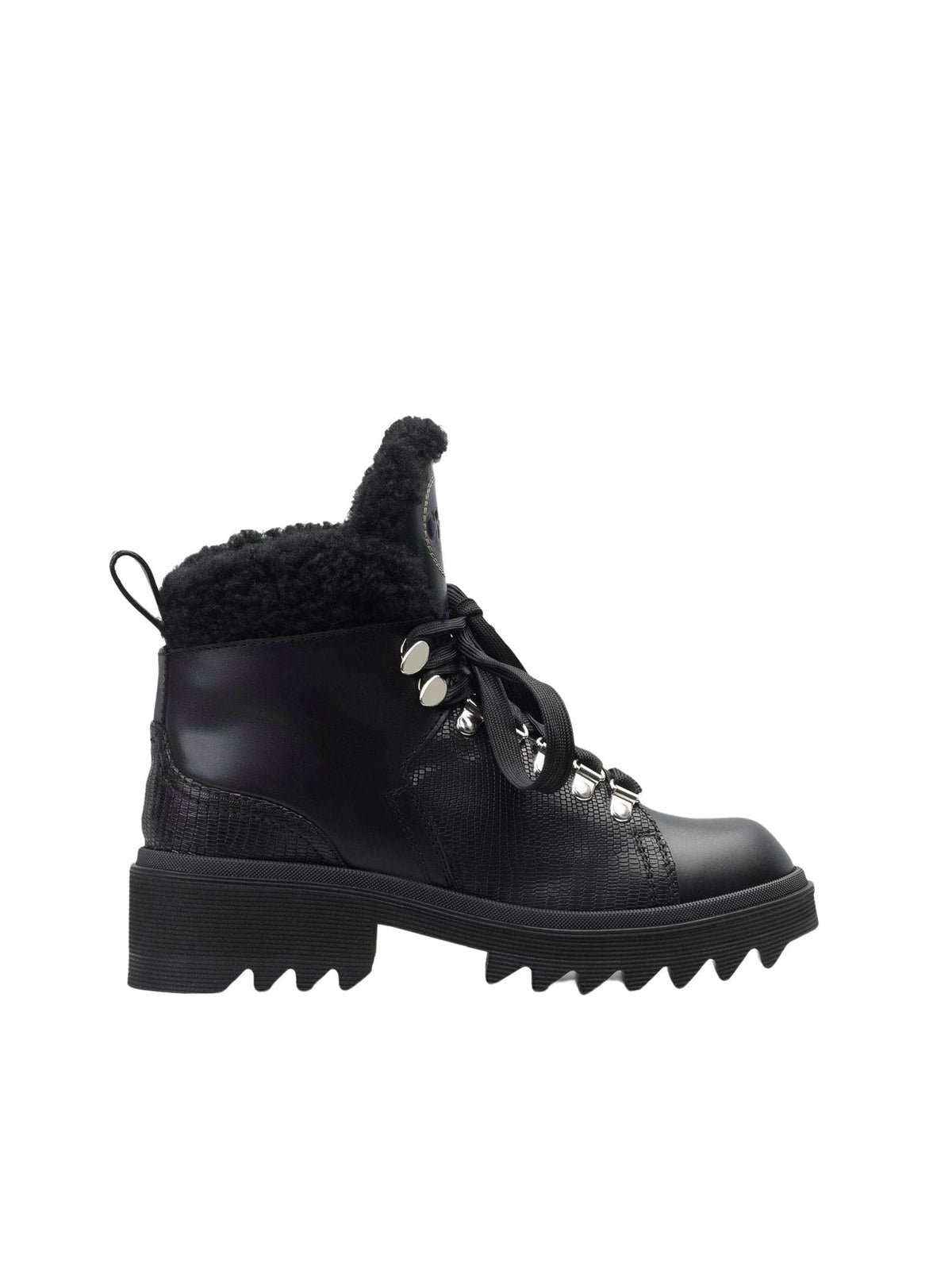 NO PORTE_Bottines Bella 25 en cuir - Black