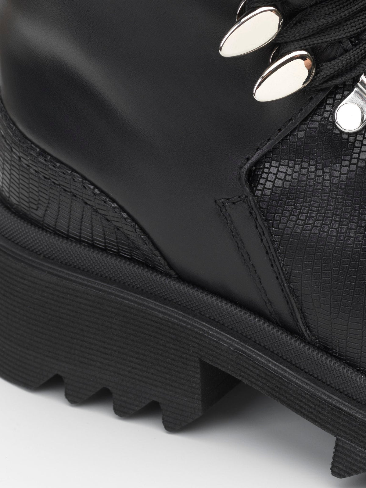 NO PORTE_Bottines Bella 25 en cuir - Black