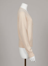 NO PORTE_Creamy Beige CARDIGAN - Creamy Beige