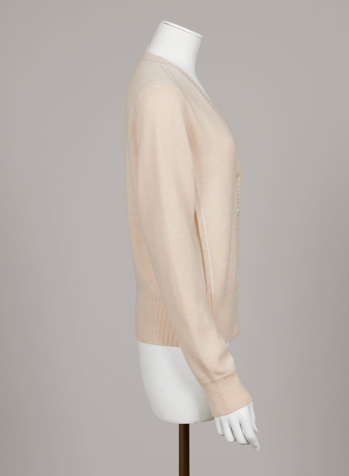 NO PORTE_Creamy Beige CARDIGAN - Creamy Beige