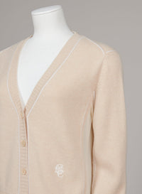 NO PORTE_Creamy Beige CARDIGAN - Creamy Beige