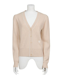 NO PORTE_Creamy Beige CARDIGAN - Creamy Beige