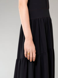 OK PORTE_Bague Alphabet en laiton - Gold Color