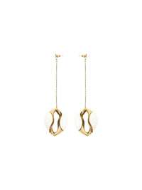 OK PORTE_Boucles d’oreilles Trudie - White Powder
