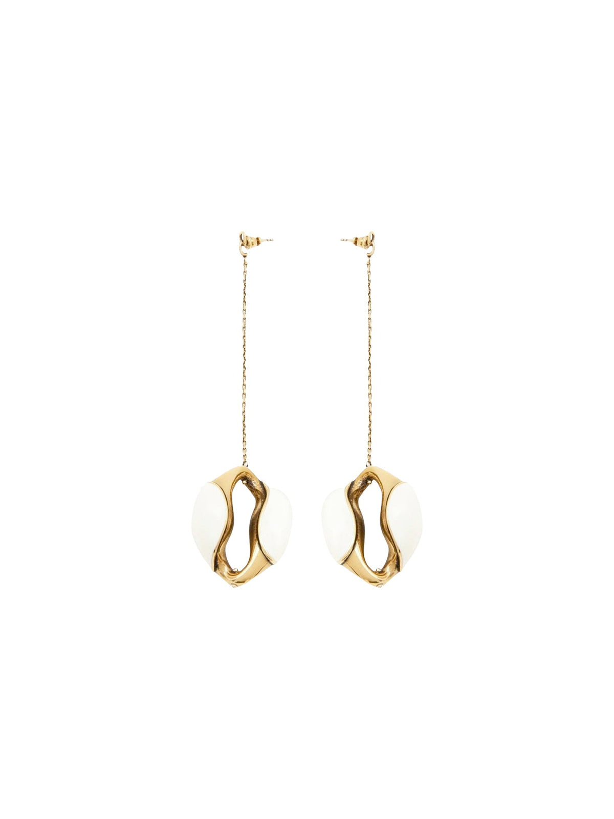 OK PORTE_Boucles d’oreilles Trudie - White Powder
