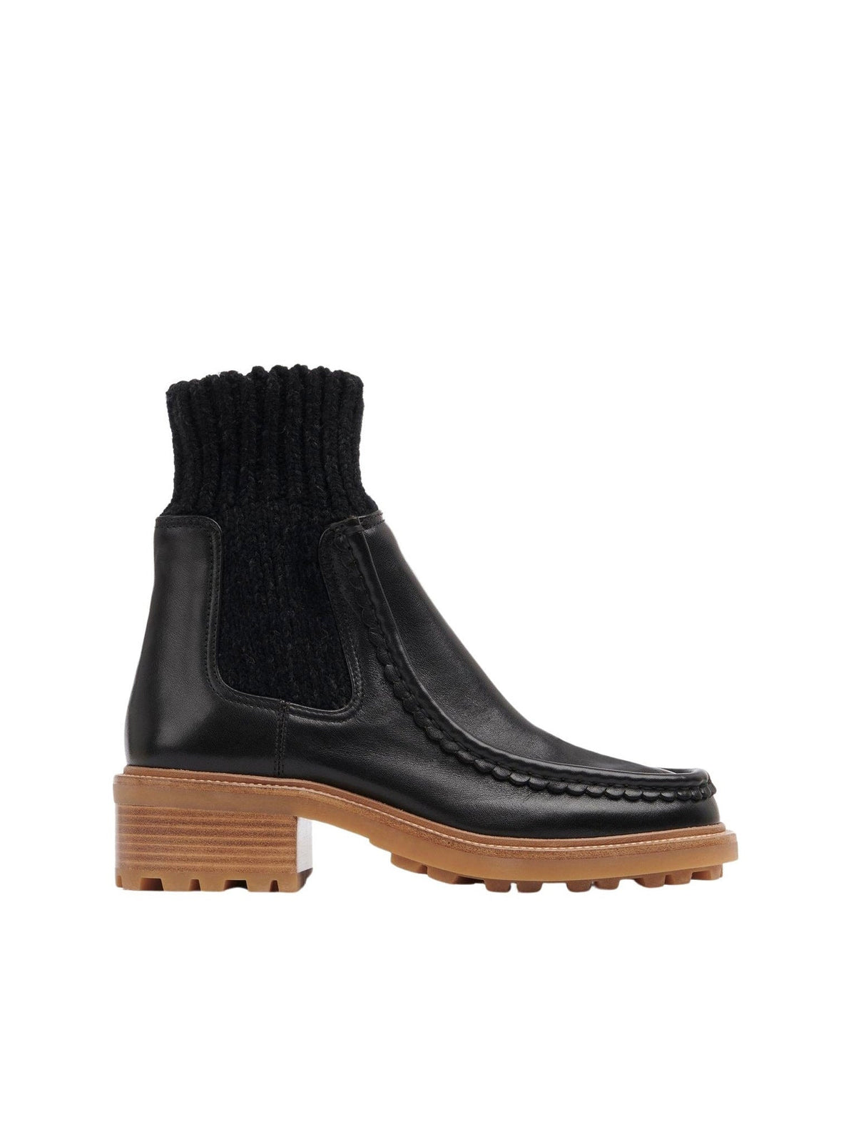 OK PORTE_Black FLAT CHELSEAS - Black