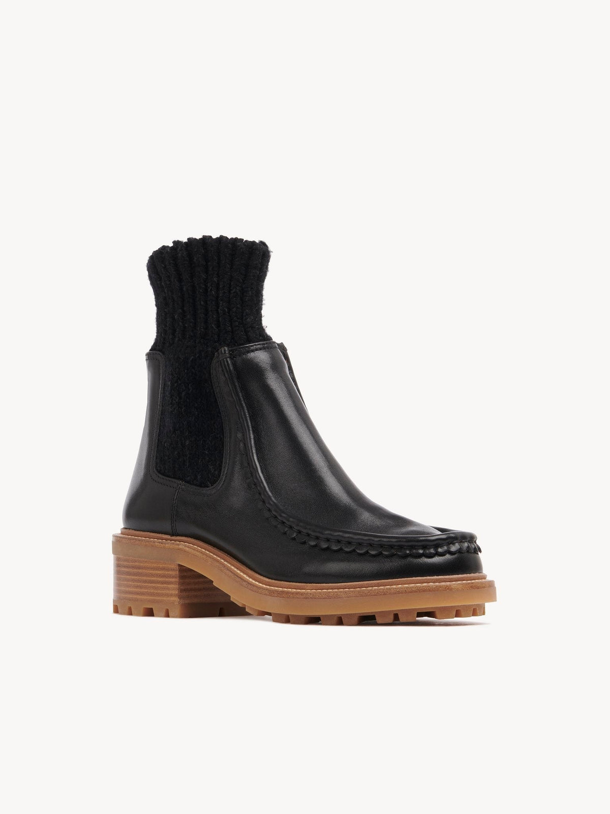 OK PORTE_Black FLAT CHELSEAS - Black
