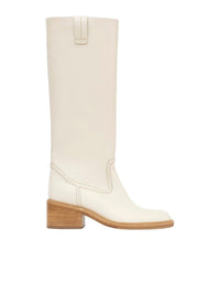 OK PORTE_Bottes Mallo 60 en cuir - Eggshell