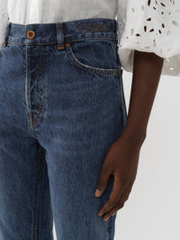 OK PORTE_Jean droit Semeru - Dusky Blue