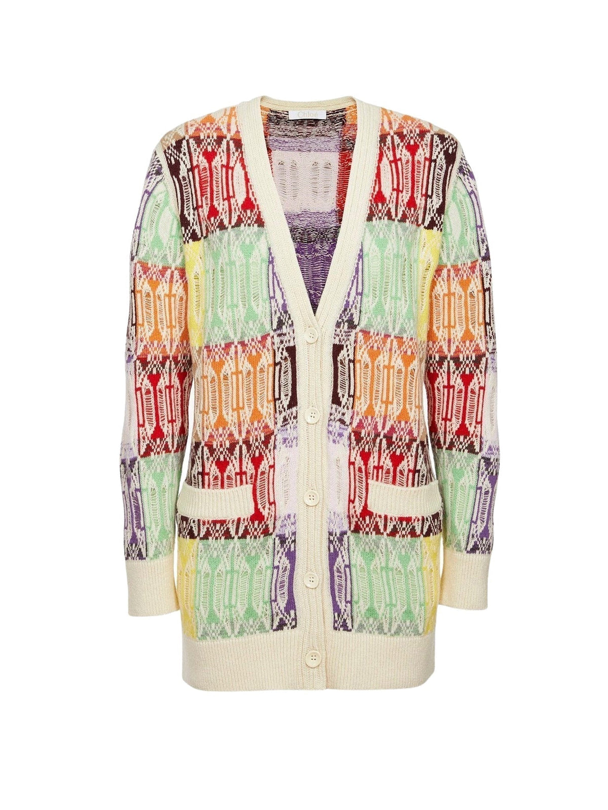 NO PORTE_Multicolor CARDIGAN - Multicolor