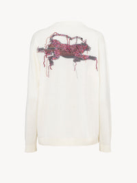 OK PORTE_White CARDIGAN - White