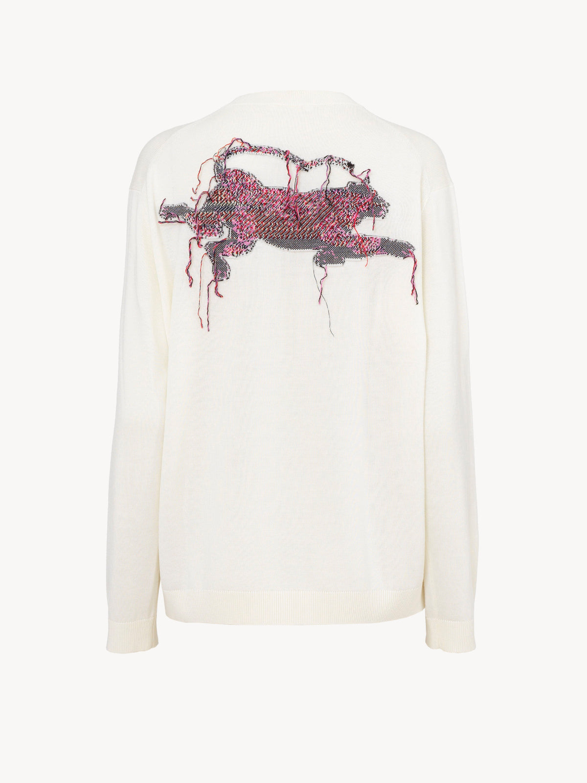 OK PORTE_White CARDIGAN - White
