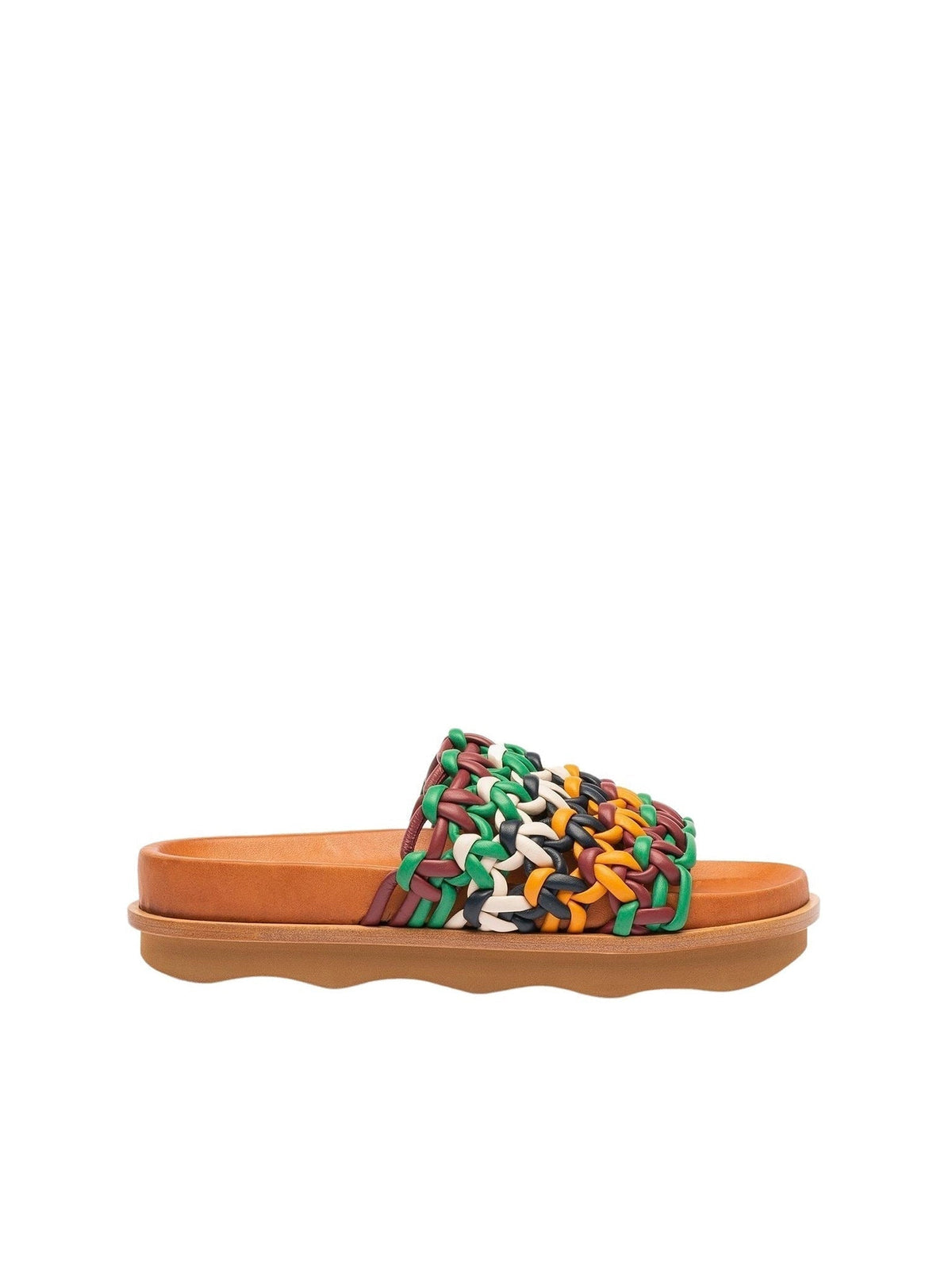 OK PORTE_Multicolor Brown SLIDES - Multicolor Brown
