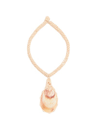 OK PORTE_Collier macramé Larry en soie - Iconic Milk