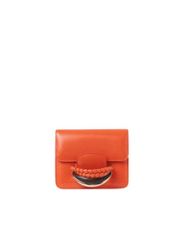 OK PORTE_Petit sac à bandoulière Kattie en cuir - Rusted Orange