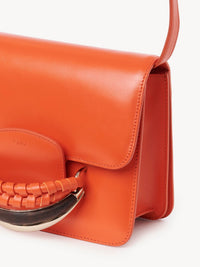 OK PORTE_Petit sac à bandoulière Kattie en cuir - Rusted Orange
