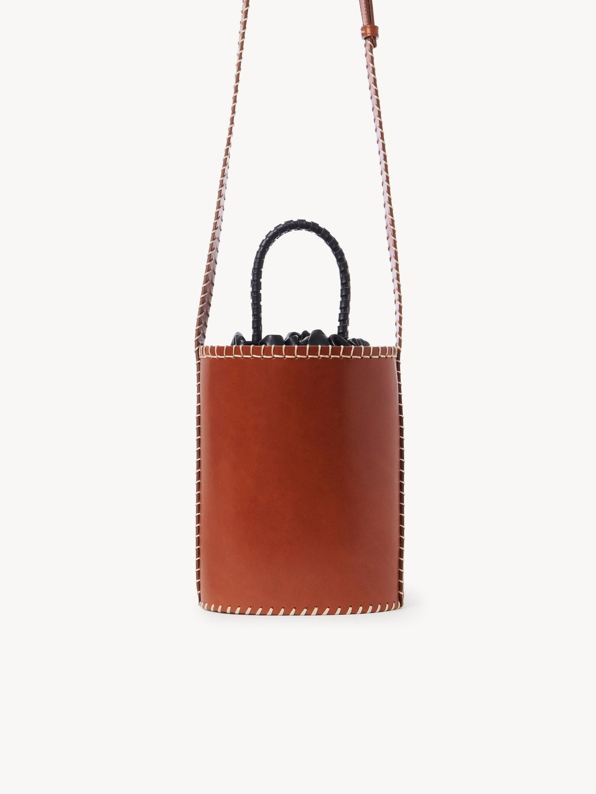 NO PORTE_Tan SMALL BUCKET - Tan