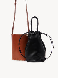 NO PORTE_Tan SMALL BUCKET - Tan