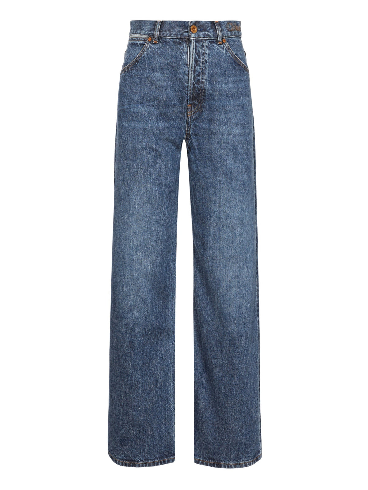 NO PORTE_Pantalon en denim de chanvre et coton recyclé - Dusky Blue