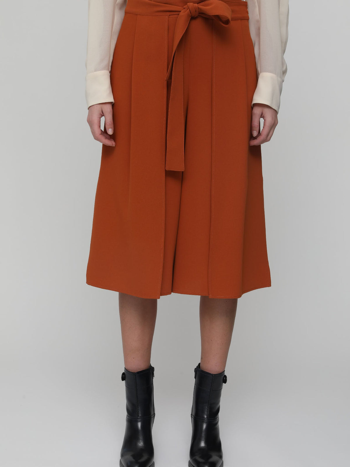 OK PORTE_Tannish Red TROUSERS - Tannish Red