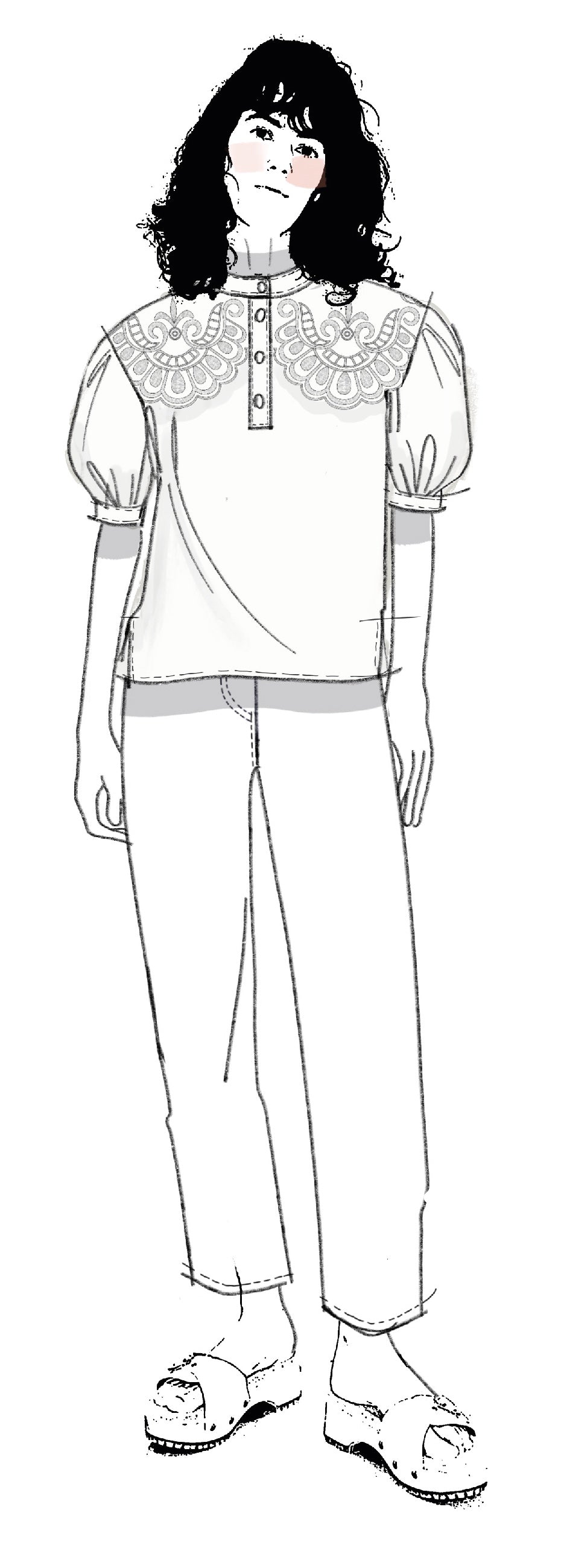 NO PORTE_Whisper White TOP - Whisper White