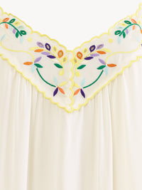 NO PORTE_White Pink DRESS - White Pink