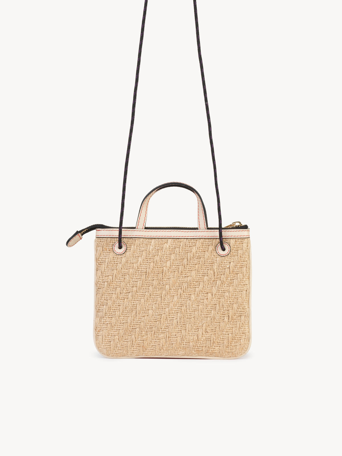 NO PORTE_Pochette à bandoulière - Straw Beige