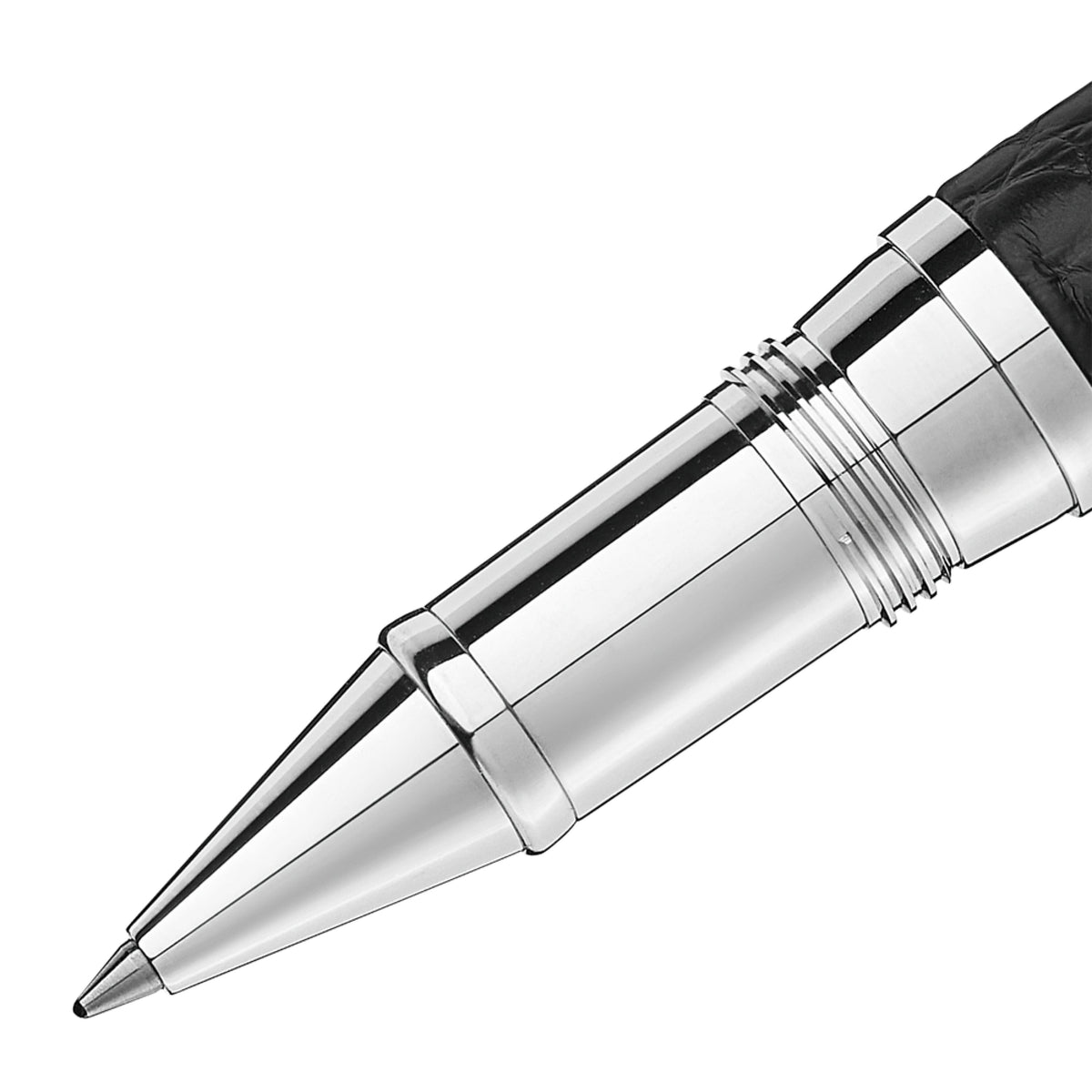 Rollerball Great Masters Exotic Leather en cuir d'alligator noir