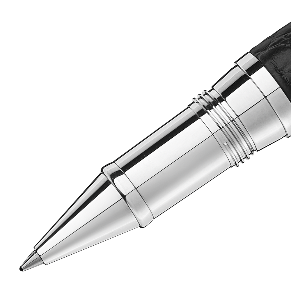 Rollerball Great Masters Exotic Leather en cuir d'alligator noir