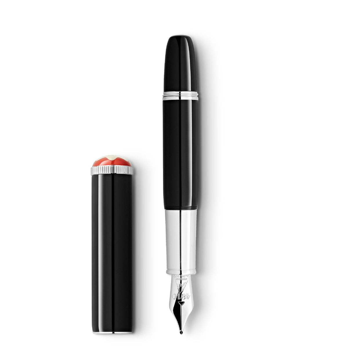 Stylo-Plume Montblanc Heritage Rouge et Noir « Baby » Édition Spéciale Noir