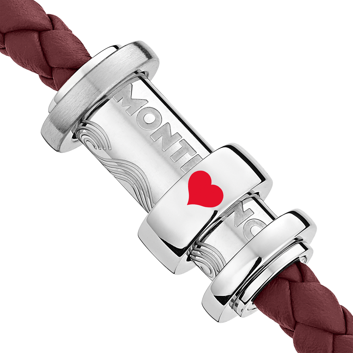 Bracelet en Cuir Soft Meisterstück Around The World In 80 Days Ace Of Hearts