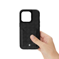 Étui Rigide pour iPhone 15 Pro Max en Cuir Sartorial