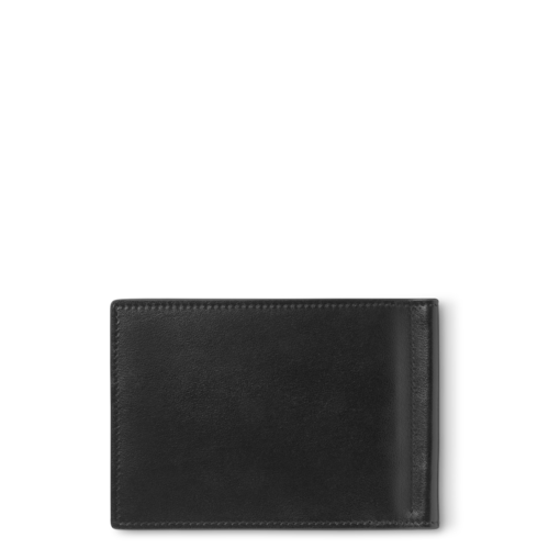 Portefeuille 6cc avec Pince à Billets en Cuir Meisterstück