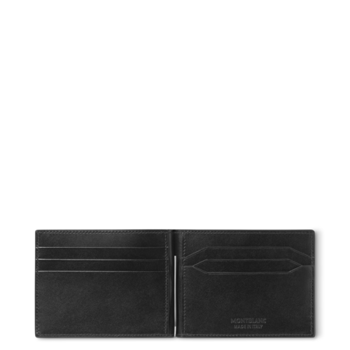 Portefeuille 6cc avec Pince à Billets en Cuir Meisterstück