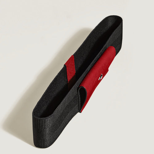Étui pour 1 Instrument d'Écriture avec Bande Élastique en Sartorial