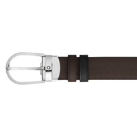 Ceinture Réversible Fer à Cheval 30 mm en Cuir Sartorial