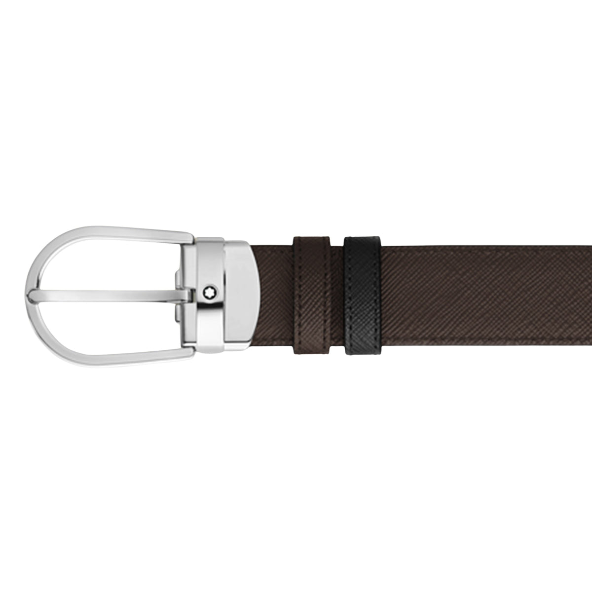 Ceinture Réversible Fer à Cheval 30 mm en Cuir Sartorial