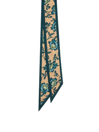 NO PORTE_Foulard en soie - Floral