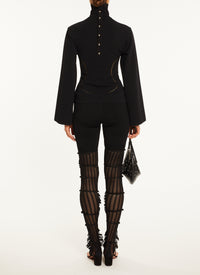 Long-sleeved jumper - Black