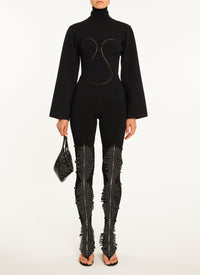 Long-sleeved jumper - Black