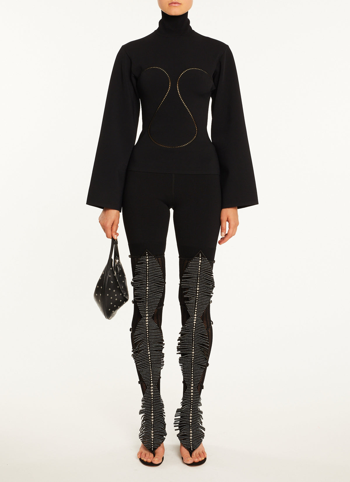 Long-sleeved jumper - Black