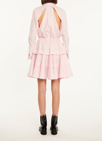 Short shirt dress - White