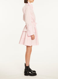Short shirt dress - White