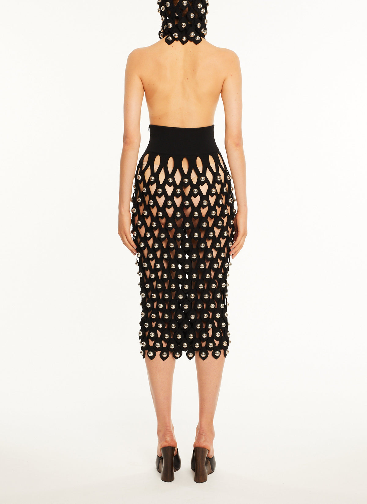 Robe longue sans manches - Noir Alaïa