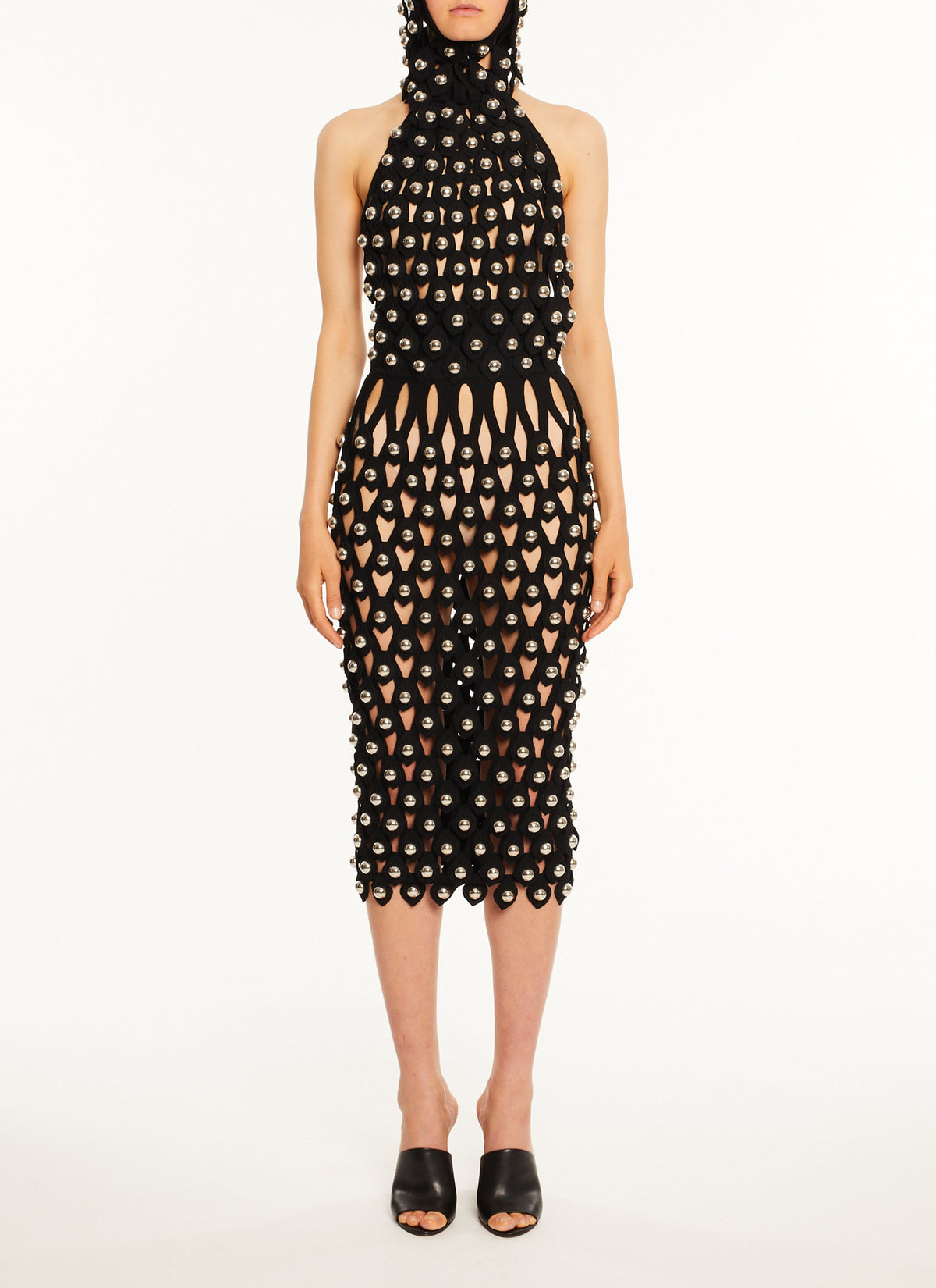 Robe longue sans manches - Noir Alaïa