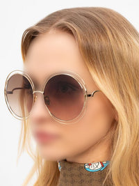 OK PORTE_Lunettes de soleil Carlina - Gradient Brown