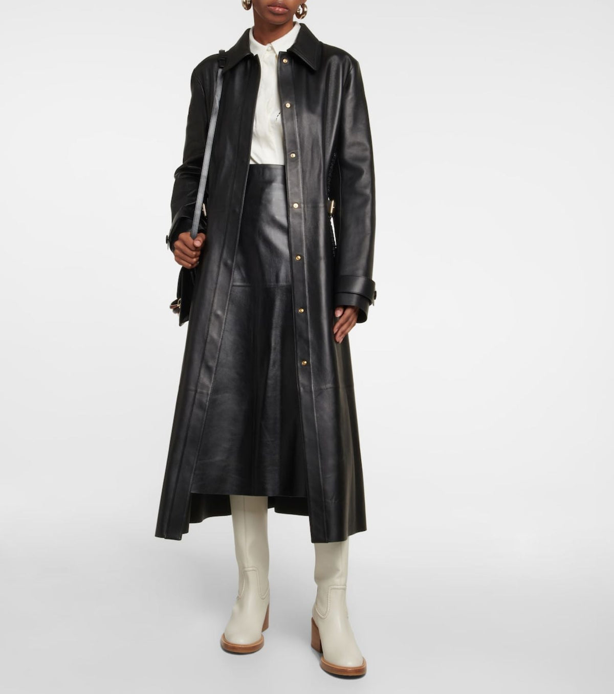 OK PORTE_Bottes Mallo 60 en cuir - Eggshell